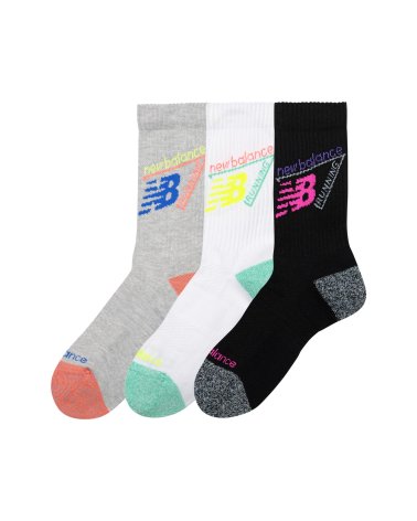 Chaussettes New Balance Active Graphic Crew 3 paires