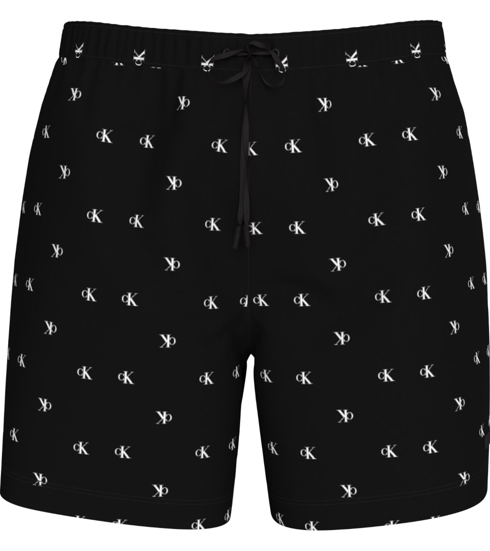 Calvin Klein bañador corto logo repetido