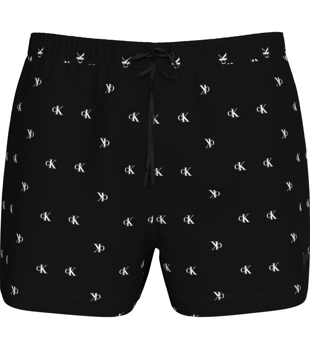 Calvin Klein short de bain avec logo et cordon