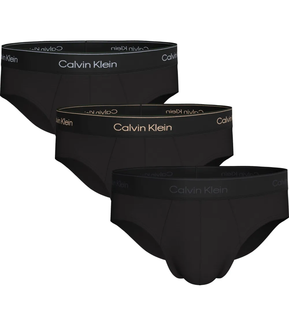 Calvin Klein Icon Cotton Stretch Slips Pack de 3 | Fuix