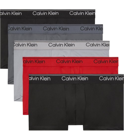 Calvin Klein ensemble de boxers taille basse 5 pièces