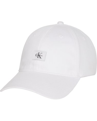 Calvin Klein gorra de seis paneles con visera
