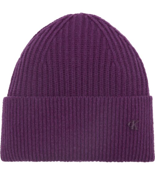 Calvin Klein bonnet en tricot à côtes