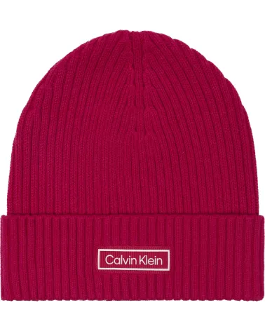 Calvin Klein gorro de punto de canalé
