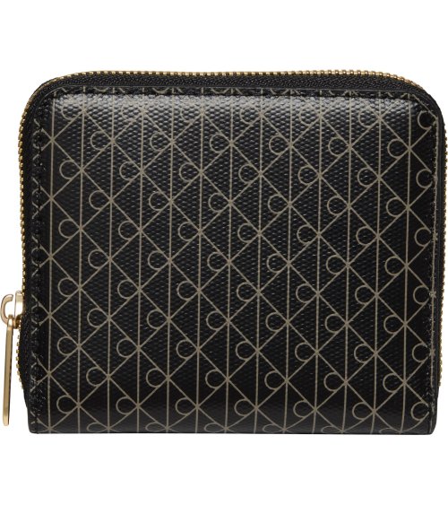 Calvin Klein cartera zip around patrón