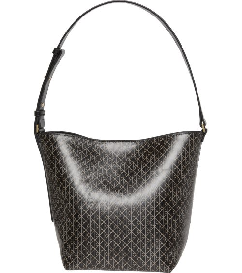 Calvin Klein borsa spalla Emblem Medium Bucket