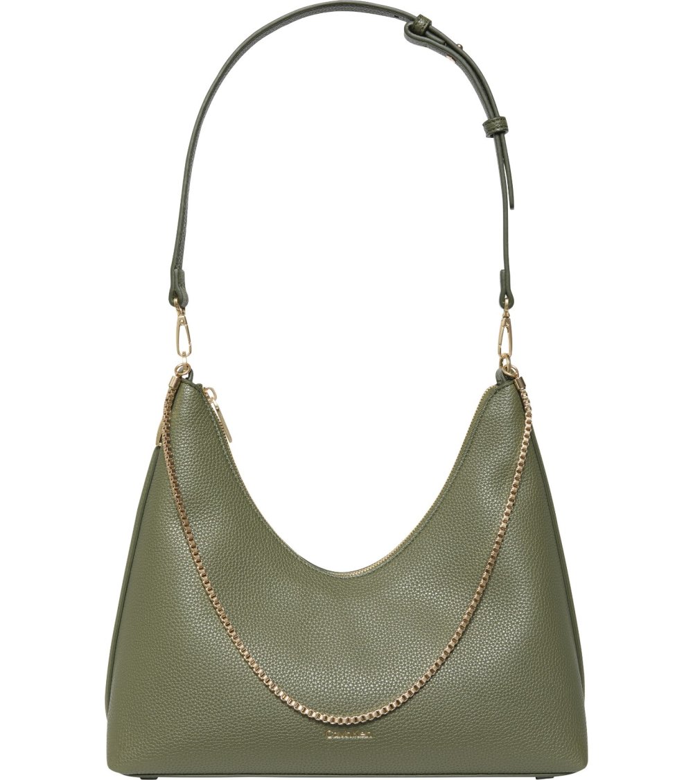 Calvin Klein sac à main Emblem Pebble