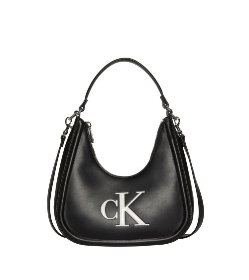 Calvin Klein Bold CK Small Crescent Shoulder Bag