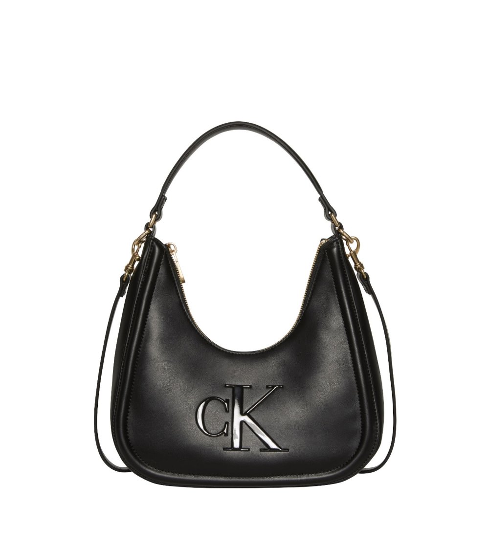 Calvin Klein Sac à épaule Bold CK Small Crescent