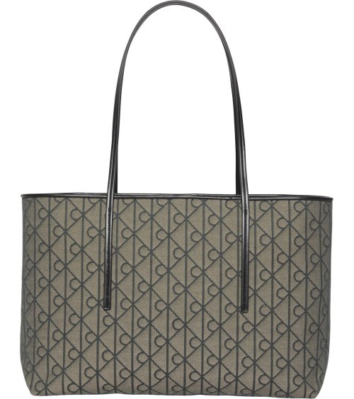 Calvin Klein bolsa tote jacquard mujer