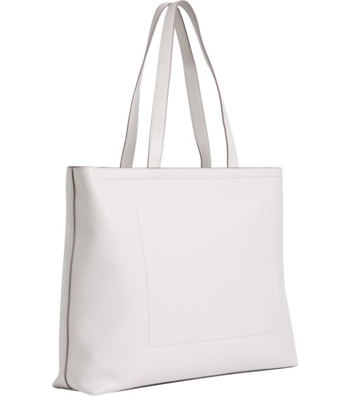 Calvin Klein borsa a mano con logo in rilievo