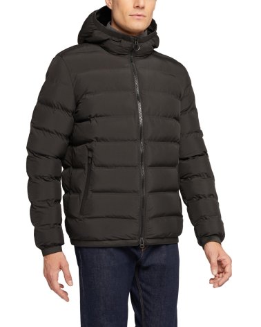Geox padded coat hood