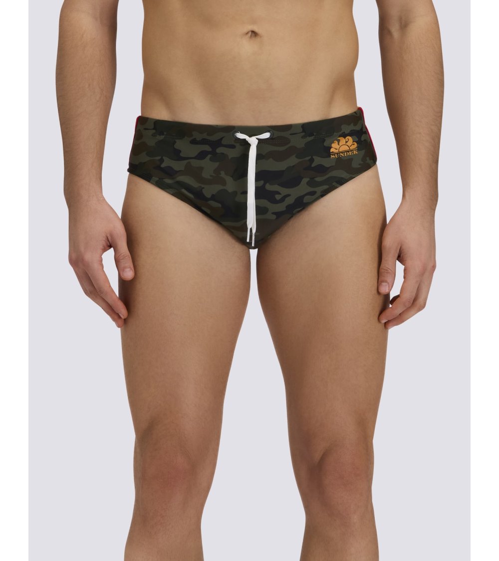 Sundek slip de baño con cordón