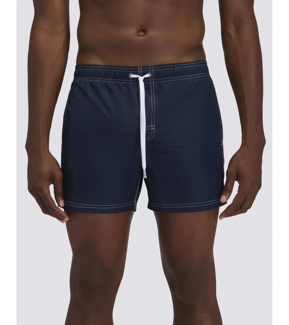 Sundek elastic waist swim shorts