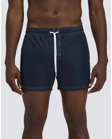 Sundek elastic waist swim shorts