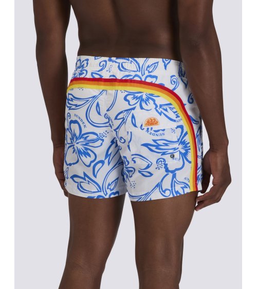Sundek slip mare floreale