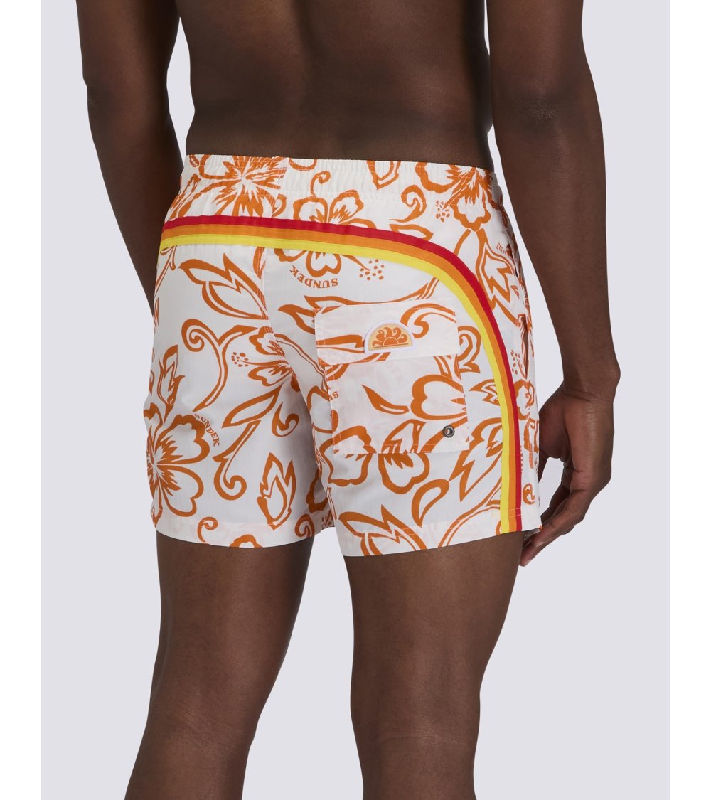 Sundek slip mare floreale