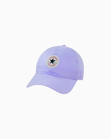 Converse cap with visor and adjustable closure