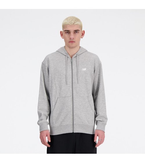 New Balance sudadera capucha y cremallera