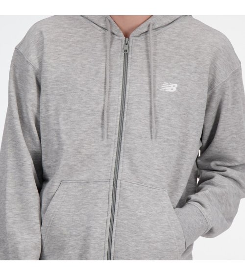 New Balance sudadera capucha y cremallera