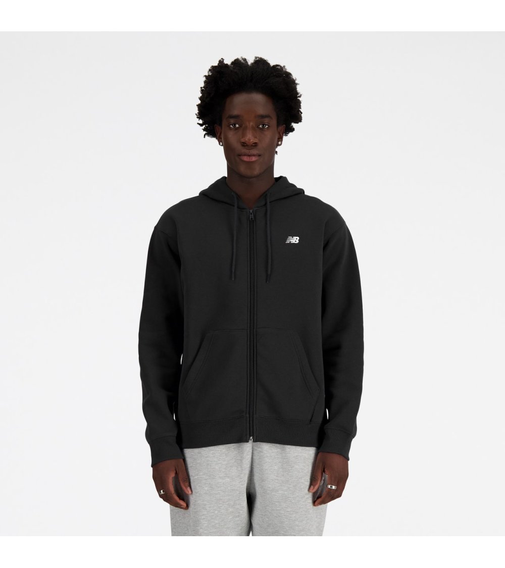 New Balance felpa cappuccio e zip