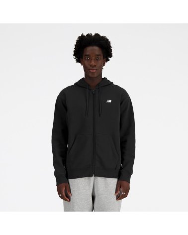 New Balance felpa cappuccio e zip