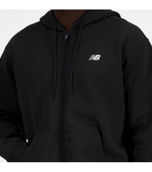 New Balance sudadera capucha y cremallera