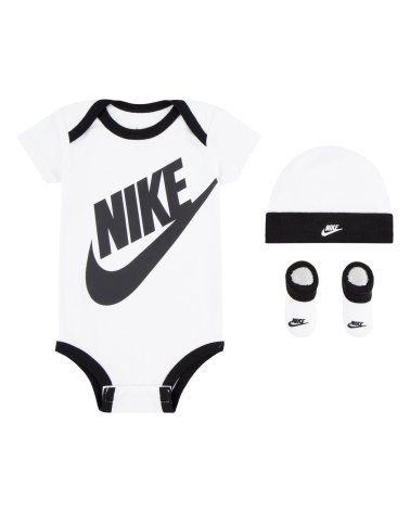 Nike conjunto de recién nacido body gorro zapatitos