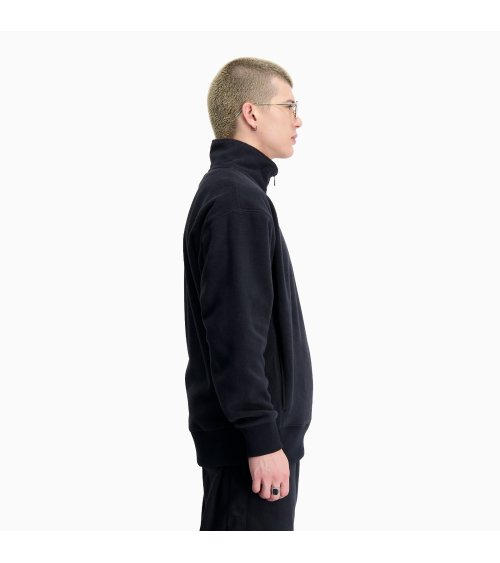 New Balance Hoodie mit Reißverschluss und hohem Kragen