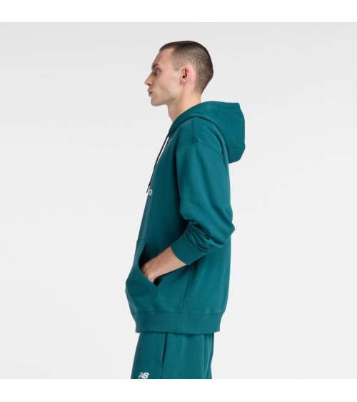 New Balance sudadera con capucha con bolsillos