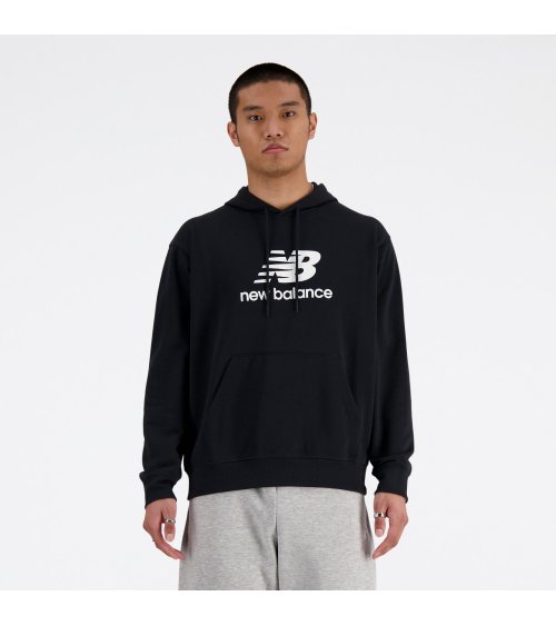 New Balance sudadera con capucha con bolsillos