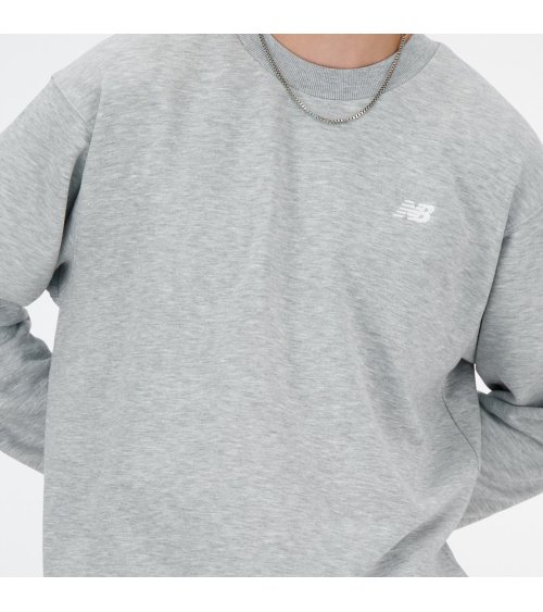 New Balance felpa girocollo con logo