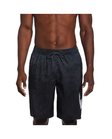 Nike Badeanzug mit geometrischem Druck