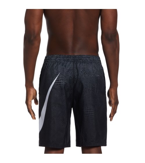 Nike Badeanzug mit geometrischem Druck