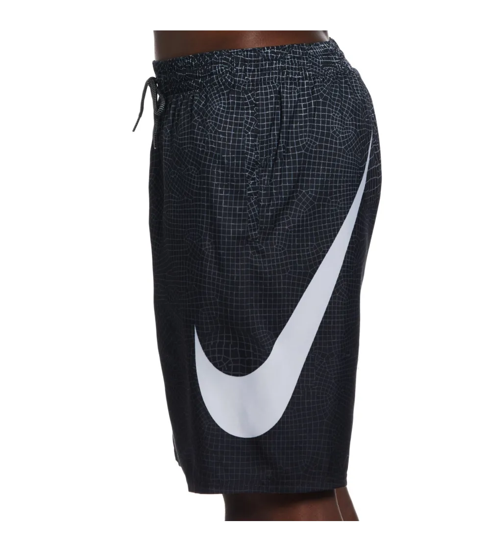 Nike Badeanzug mit geometrischem Druck