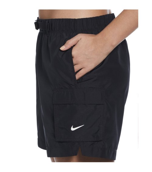 Nike short swim trunks with pockets