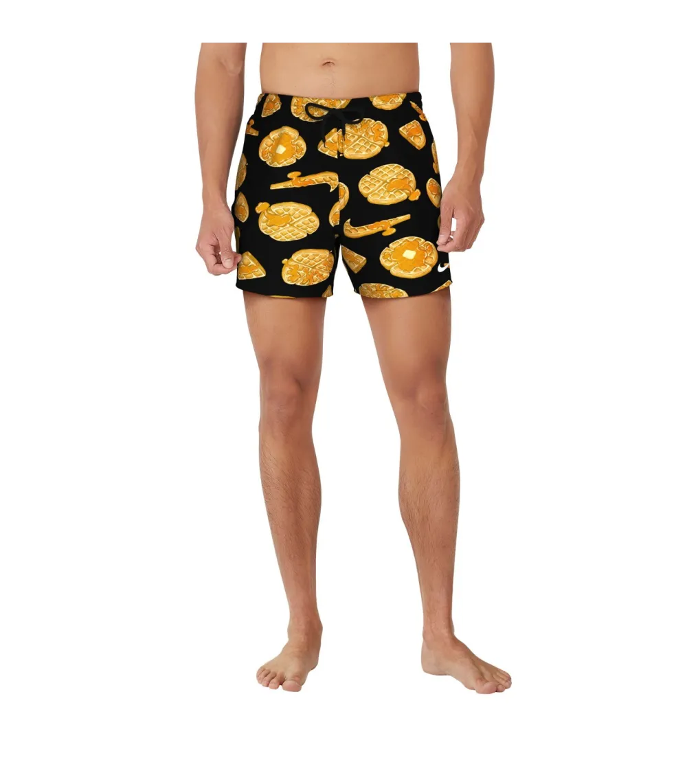 Nike Bade-Slip mit Grafikdruck