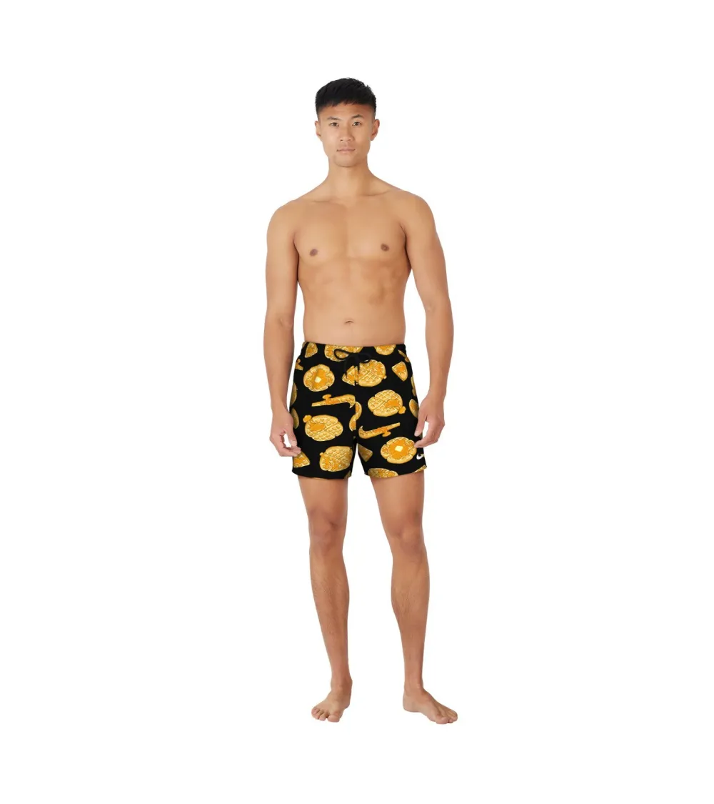 Nike Bade-Slip mit Grafikdruck