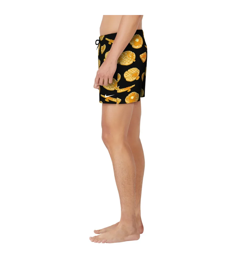 Nike Bade-Slip mit Grafikdruck