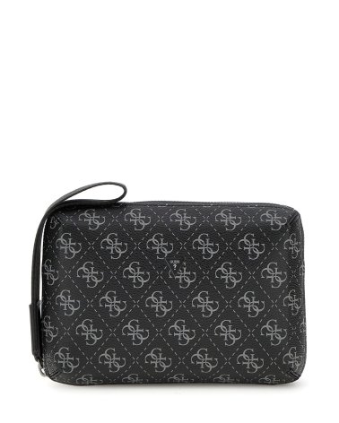 Guess borsa con chiusura zip e manico