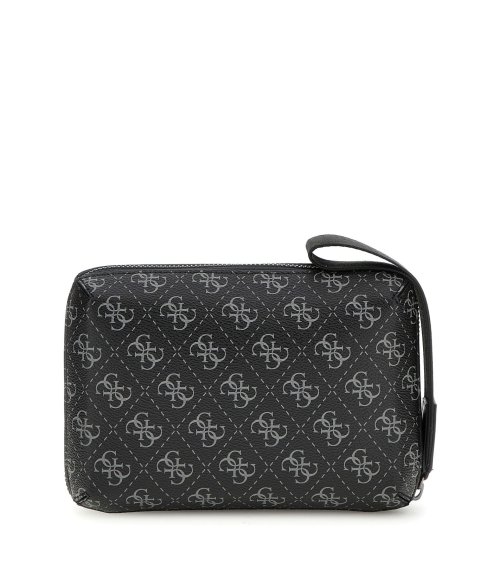 Guess borsa con chiusura zip e manico