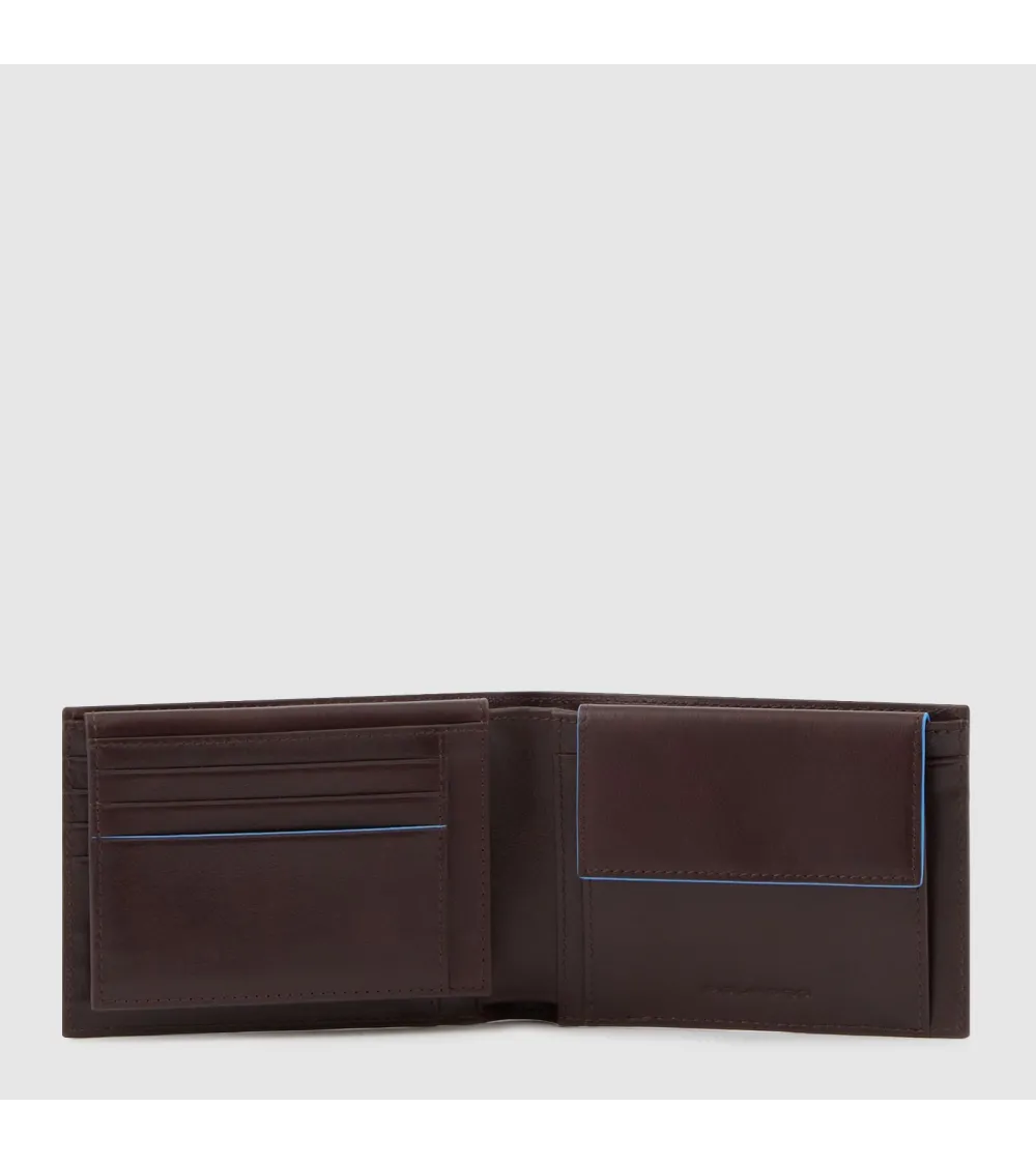 Piquadro Slim Wallet Münzfach B2