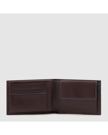 Piquadro Slim Wallet Coin Pocket B2