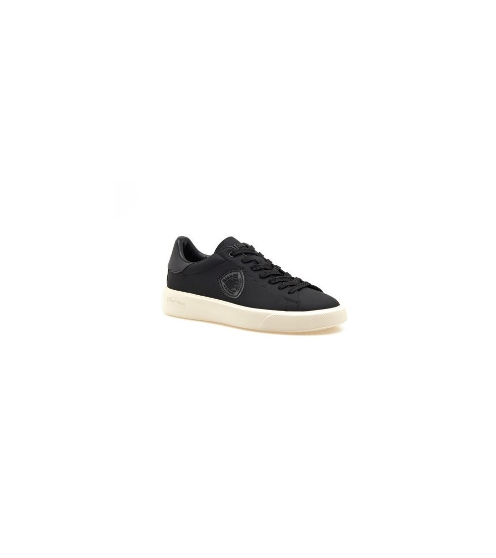 Blauer baskets basses avec lacets