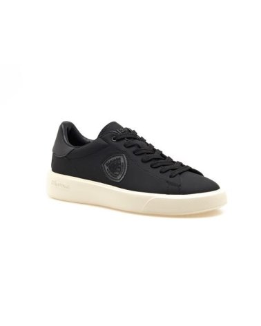 Blauer baskets basses avec lacets