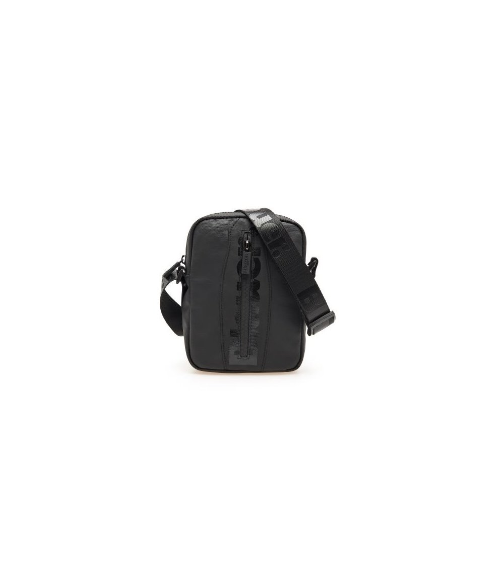 Blauer rectangular messenger bag