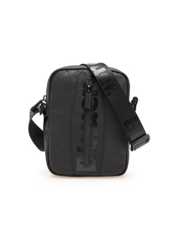 Blauer rectangular messenger bag