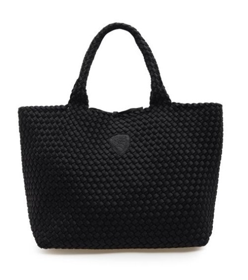 Blauer Bolso Mano Trenzado