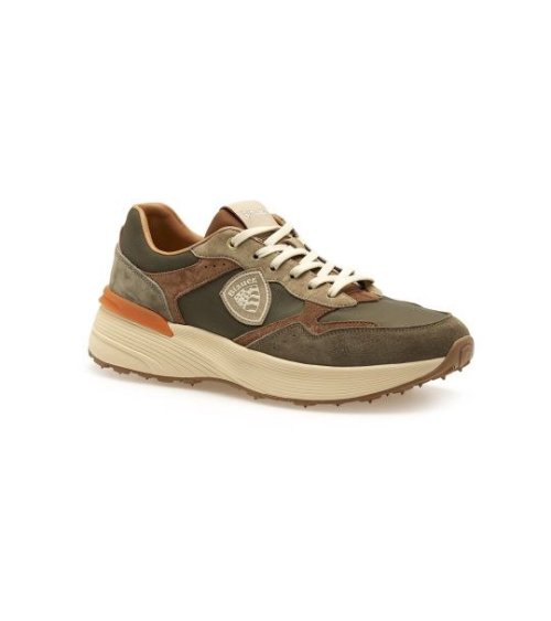 Blauer zapatillas altas con cordones