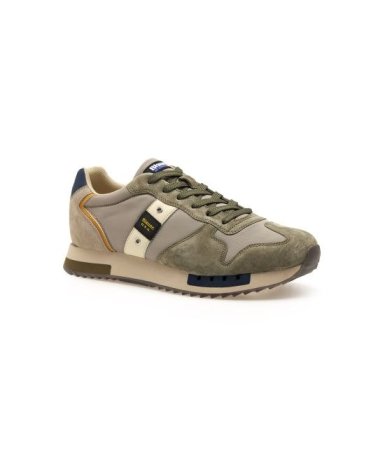 Blauer Sneakers hoch Queens01